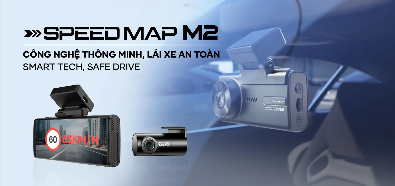 Camera hành trình Vietmap SpeedMap M2 Camera hành trình Vietmap SpeedMap M2