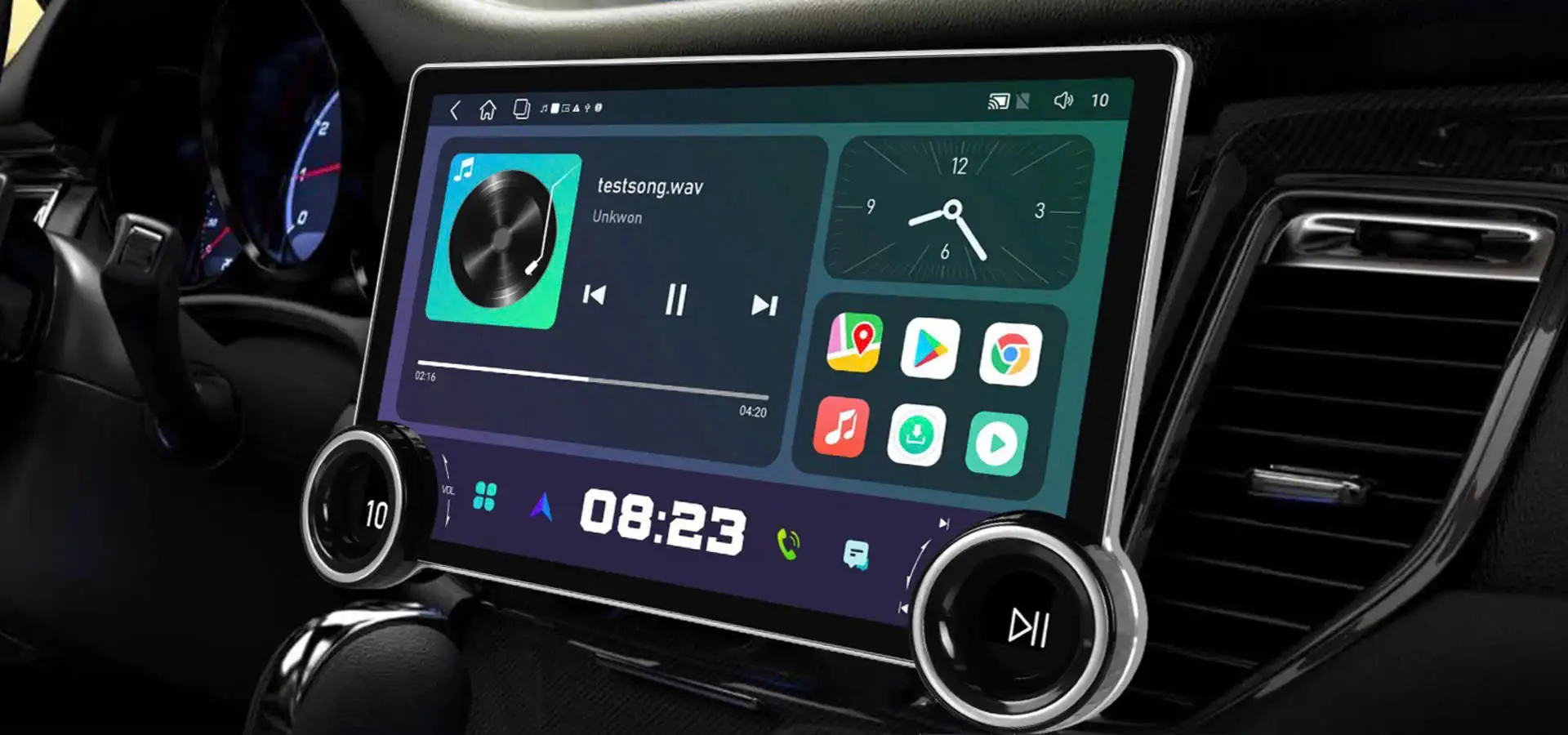 man hinh o to android diamon 2k