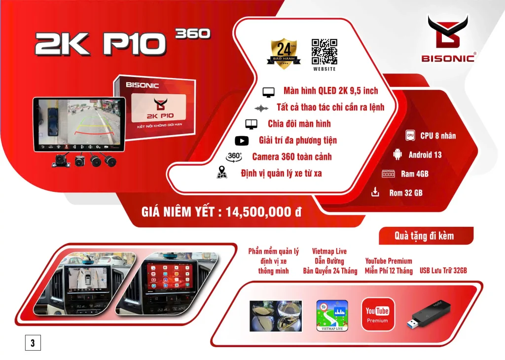 BISONIC 2K P10 360 AUTOLINK VN