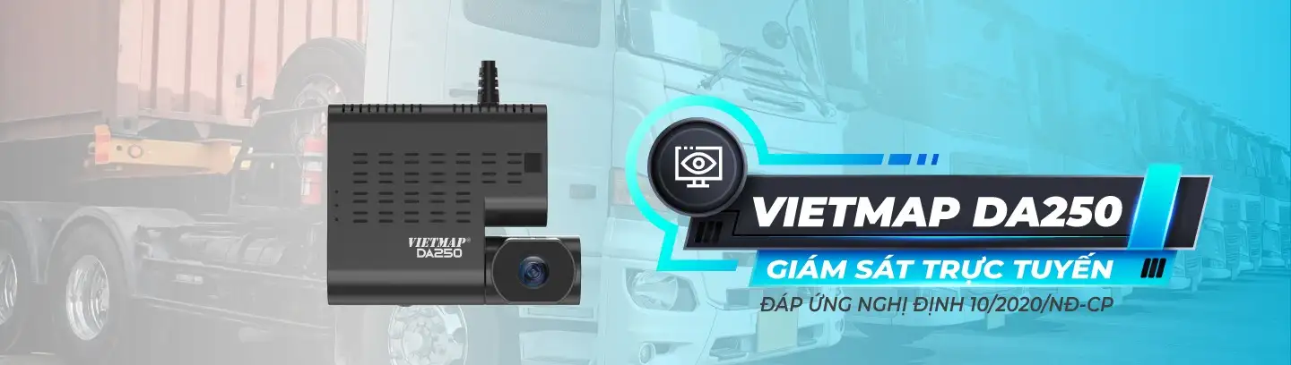 Camera hanh trinh nghi dinh 10 Vietmap DA 250 Camera hanh trinh nghi dinh 10 Vietmap DA 250