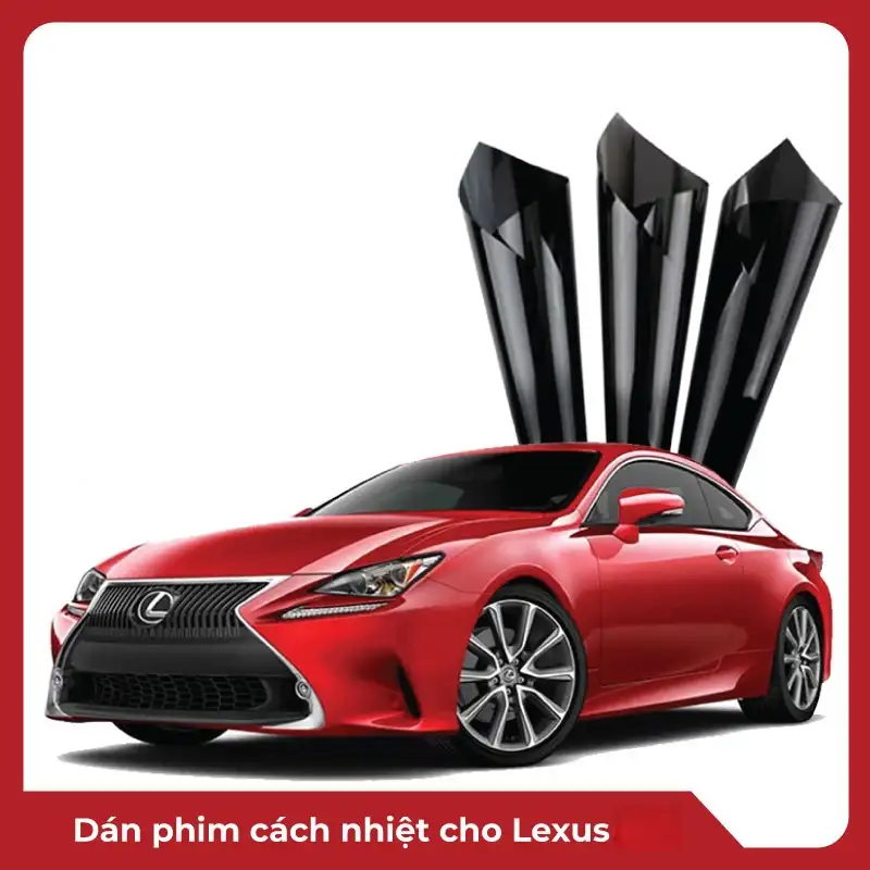 Dan phim cach nhiet cho Lexus RX