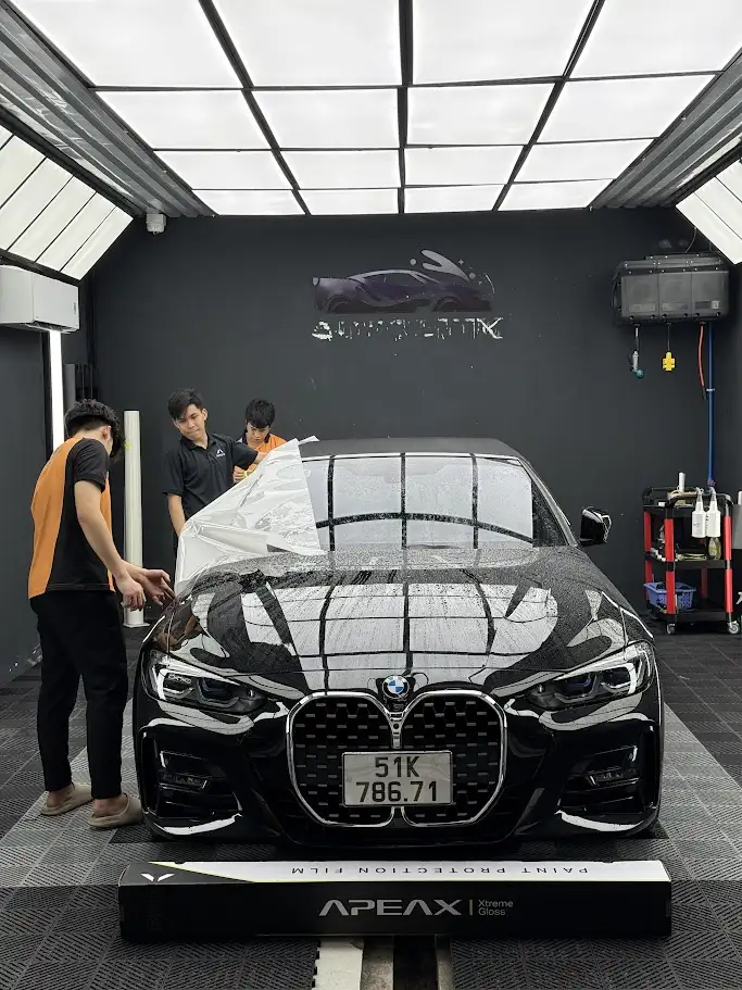 Dán phim PPF xe BMW