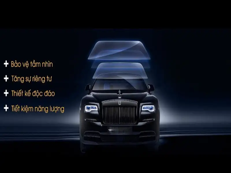 dán phim cách nhiệt cho xe rolls royce