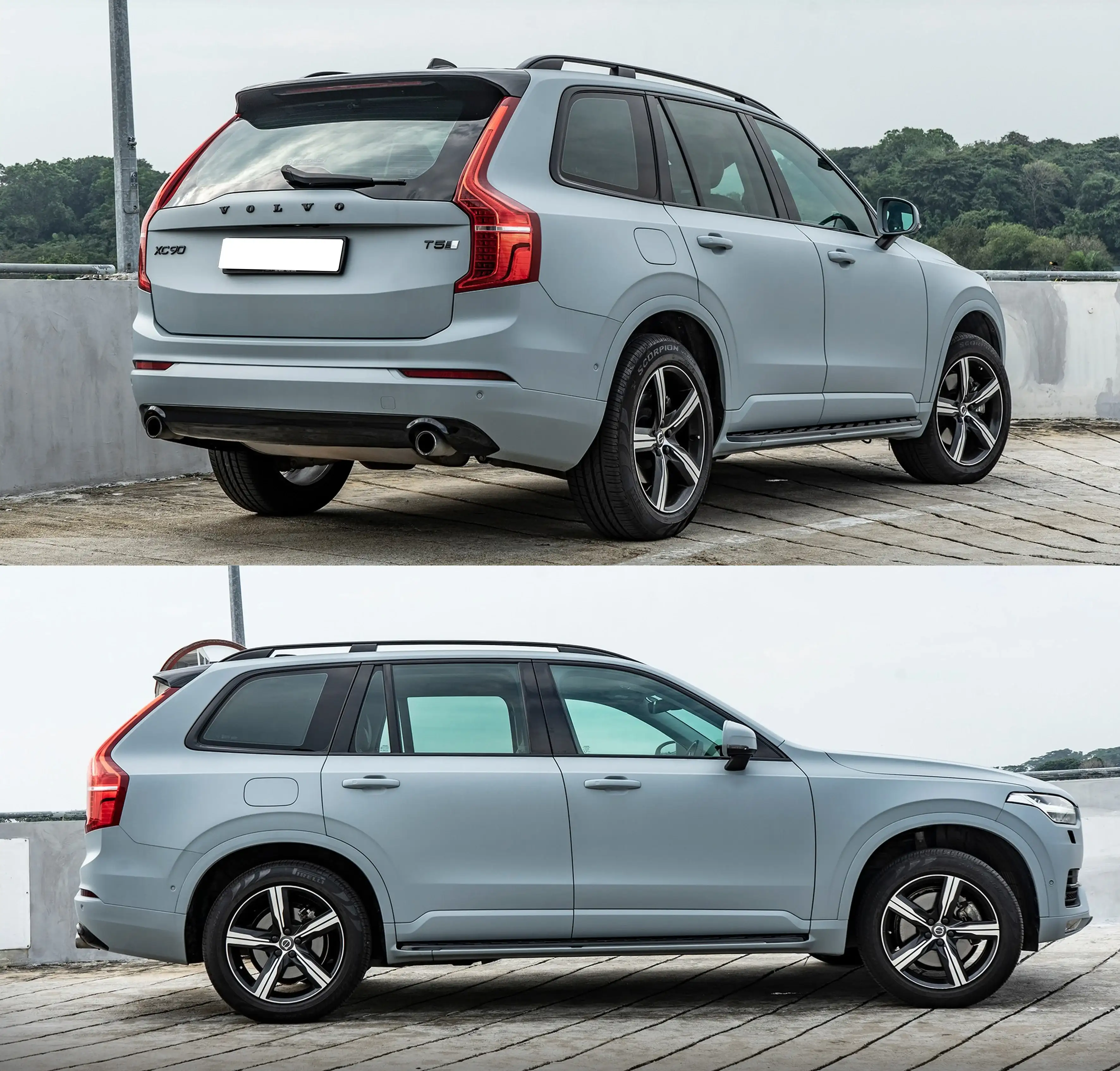 dan decal doi mau o to volvo xc90 dan decal doi mau o to volvo xc90