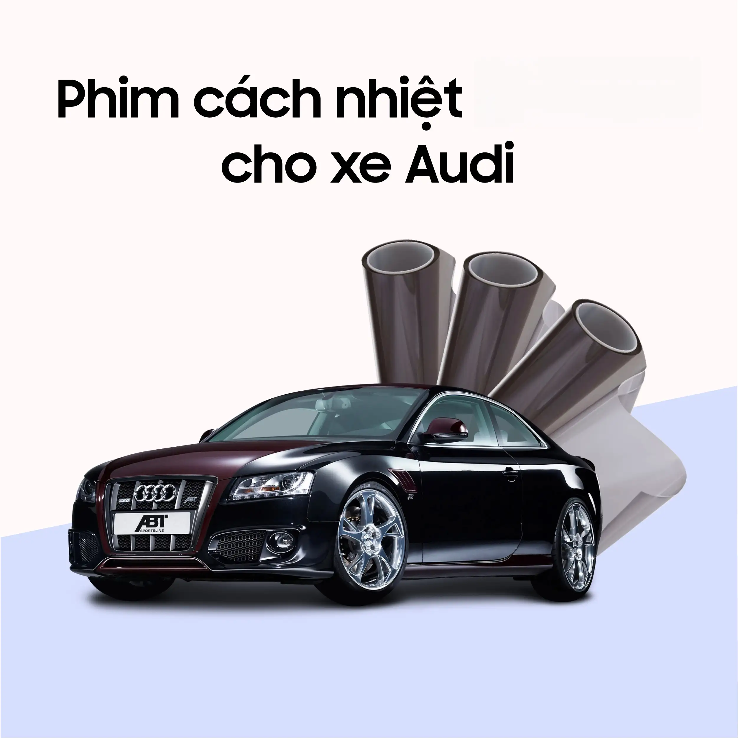 dan phim cach nhiet o to cho xe audi