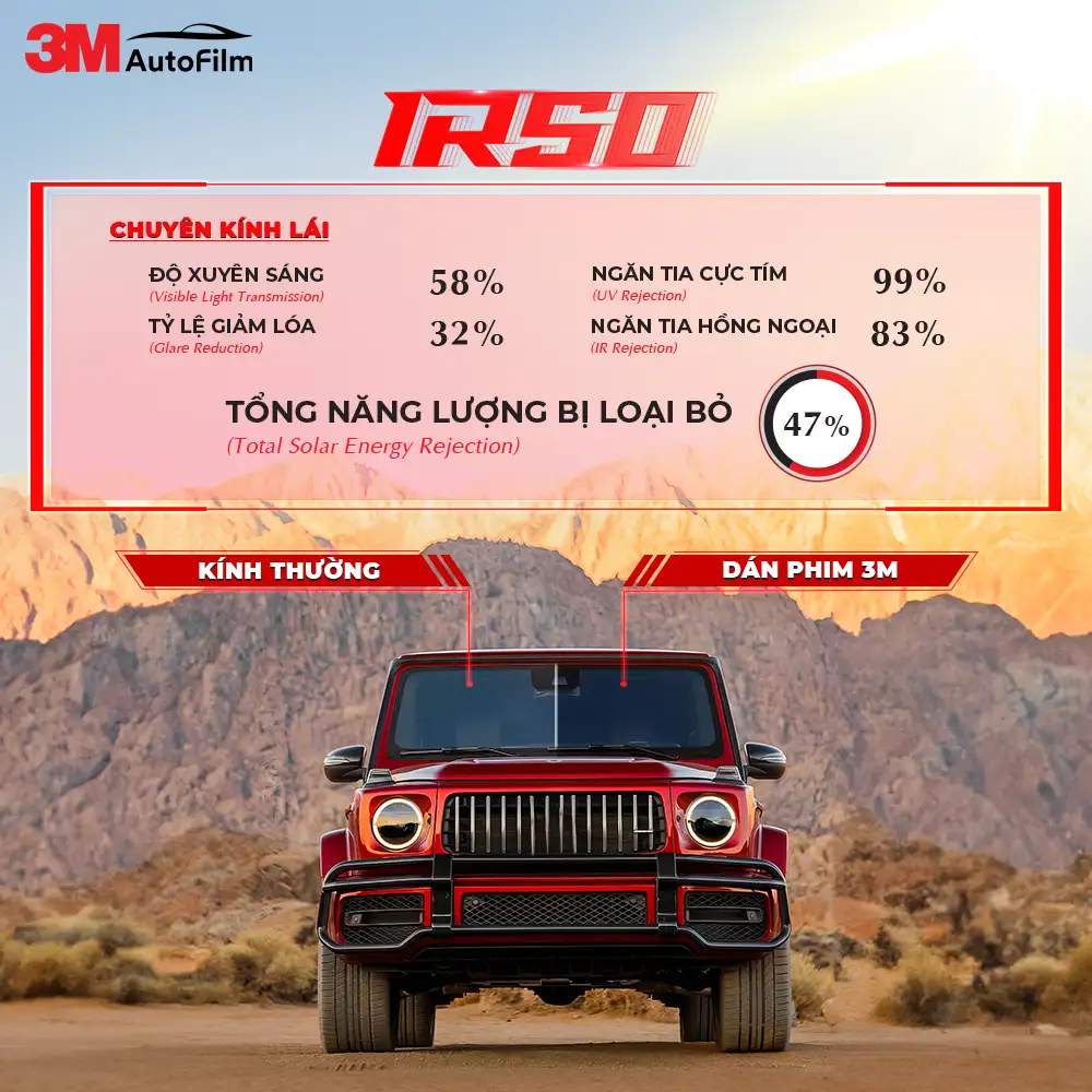 Phim cách nhiệt 3M IR50