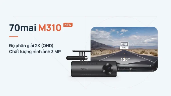 Ghi hình với camera hành trình 70mai M310