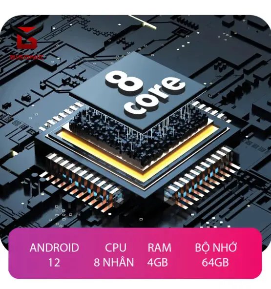Hiệu năng hoạt động của sản phẩm Màn hình Android Bisonic 2K - P10 360