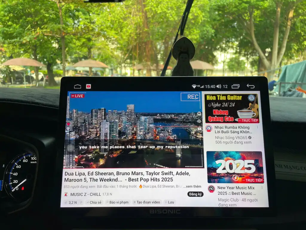 Địa chỉ cung cấp màn hình Android ô tô Bisonic tại quận 7