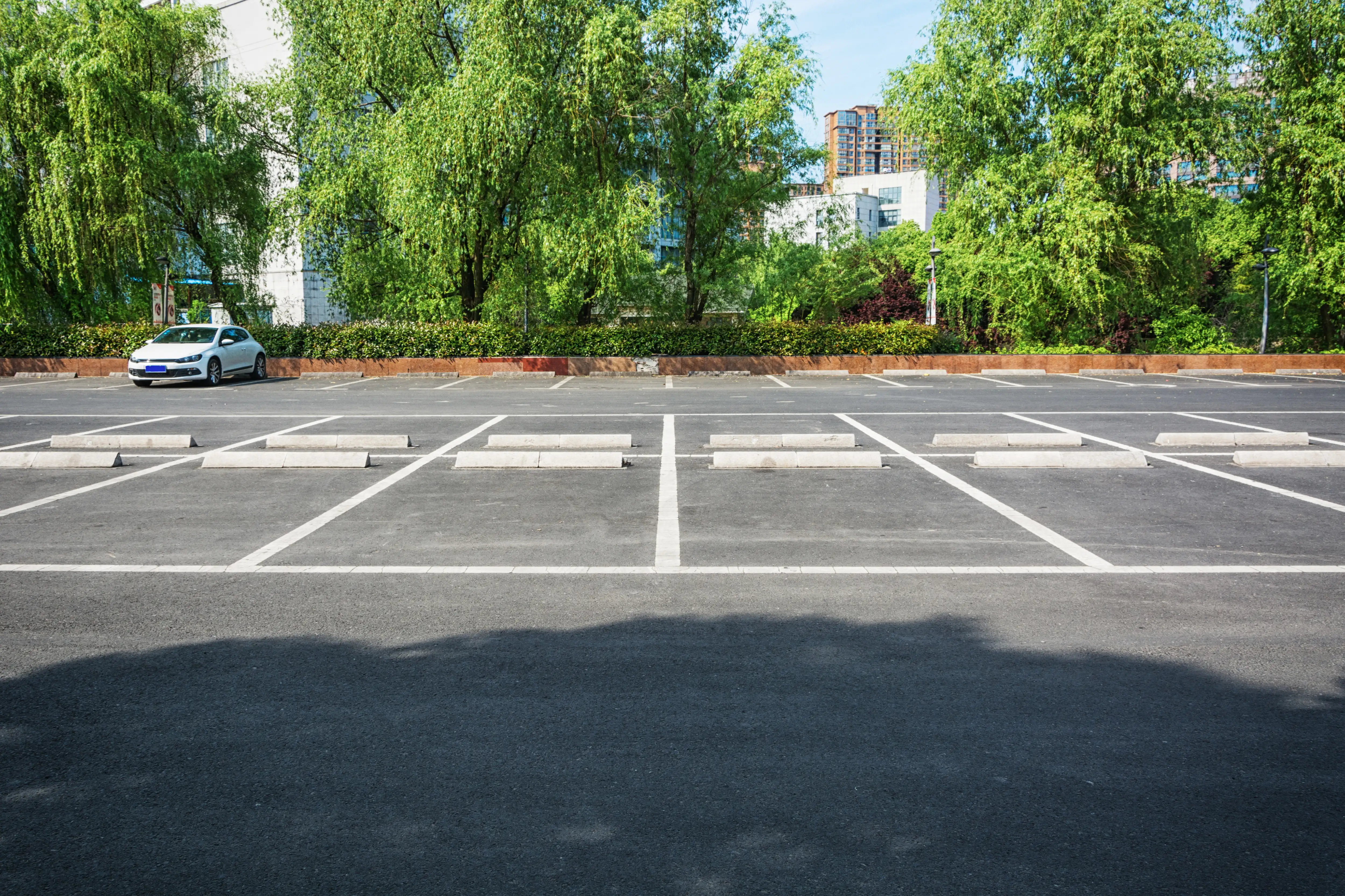 empty parking lot parking lane outdoor public park empty parking lot parking lane outdoor public park