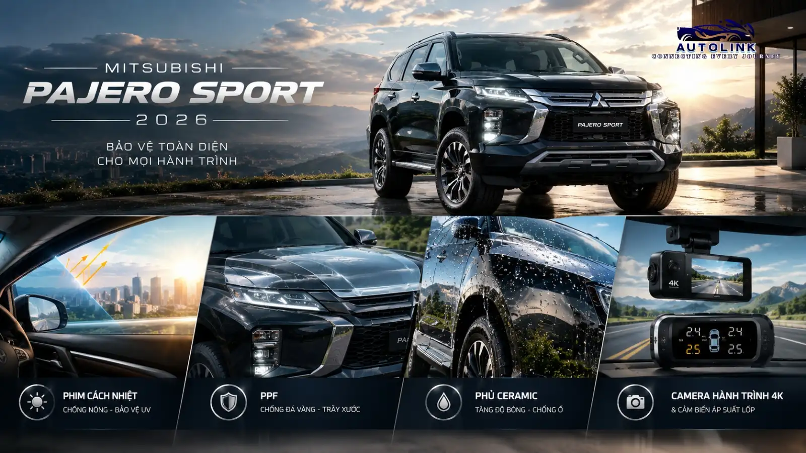 Nâng cấp cho Mitsubishi Pajero Sport 2026 Nâng cấp cho Mitsubishi Pajero Sport 2026