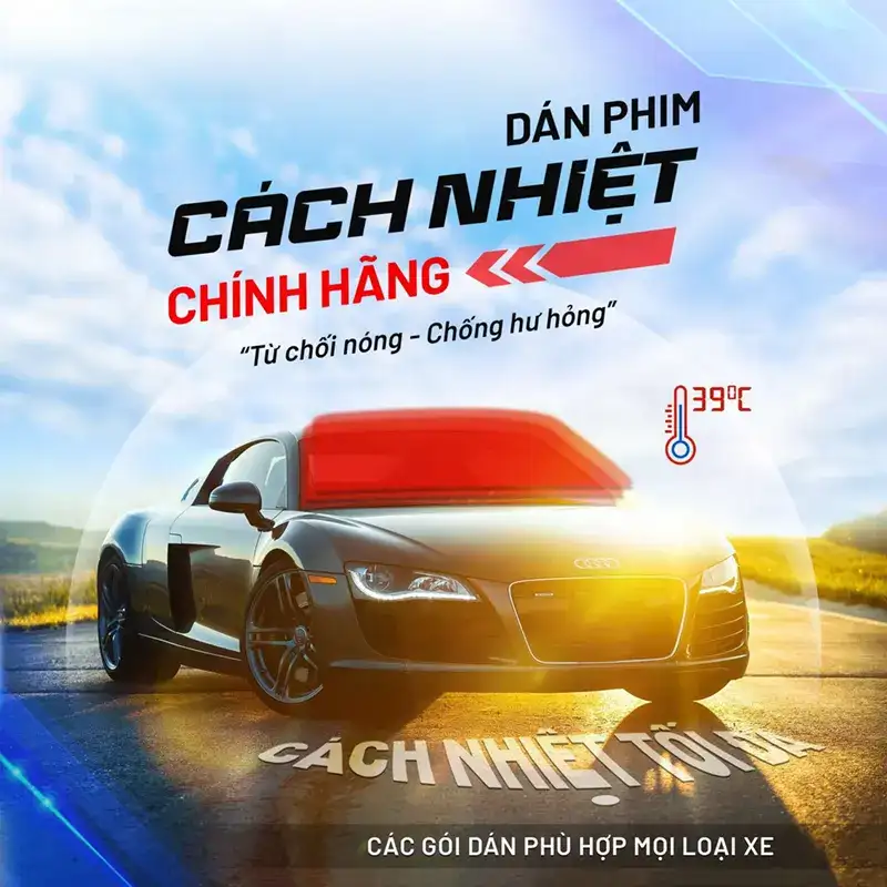 Phim cách nhiệt ô tô – Giải pháp tăng tính riêng tư và nâng cao thẩm mỹ cho xe