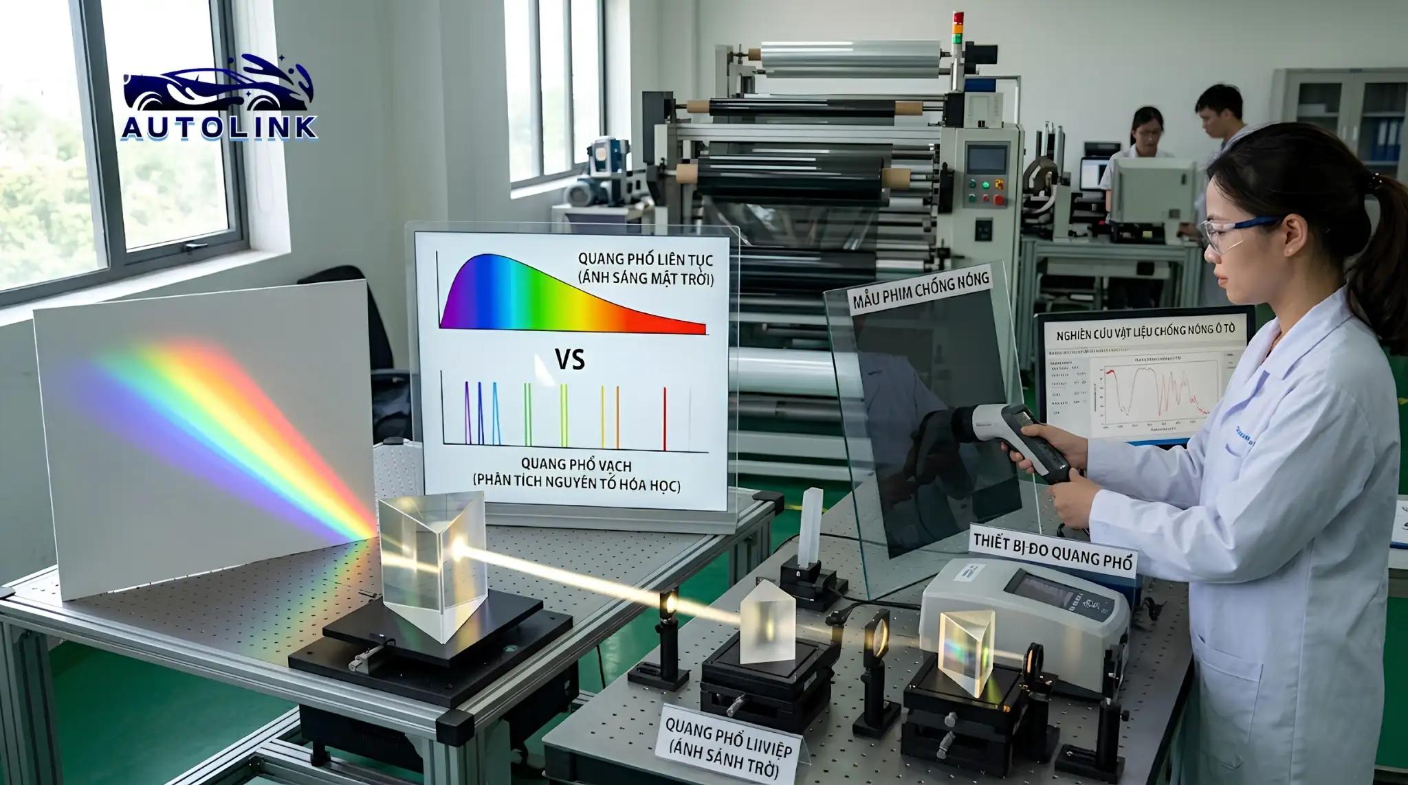 Phương pháp đo lường thông số quang phổ tại AutoLink Việt Nam Phương pháp đo lường thông số quang phổ tại AutoLink Việt Nam