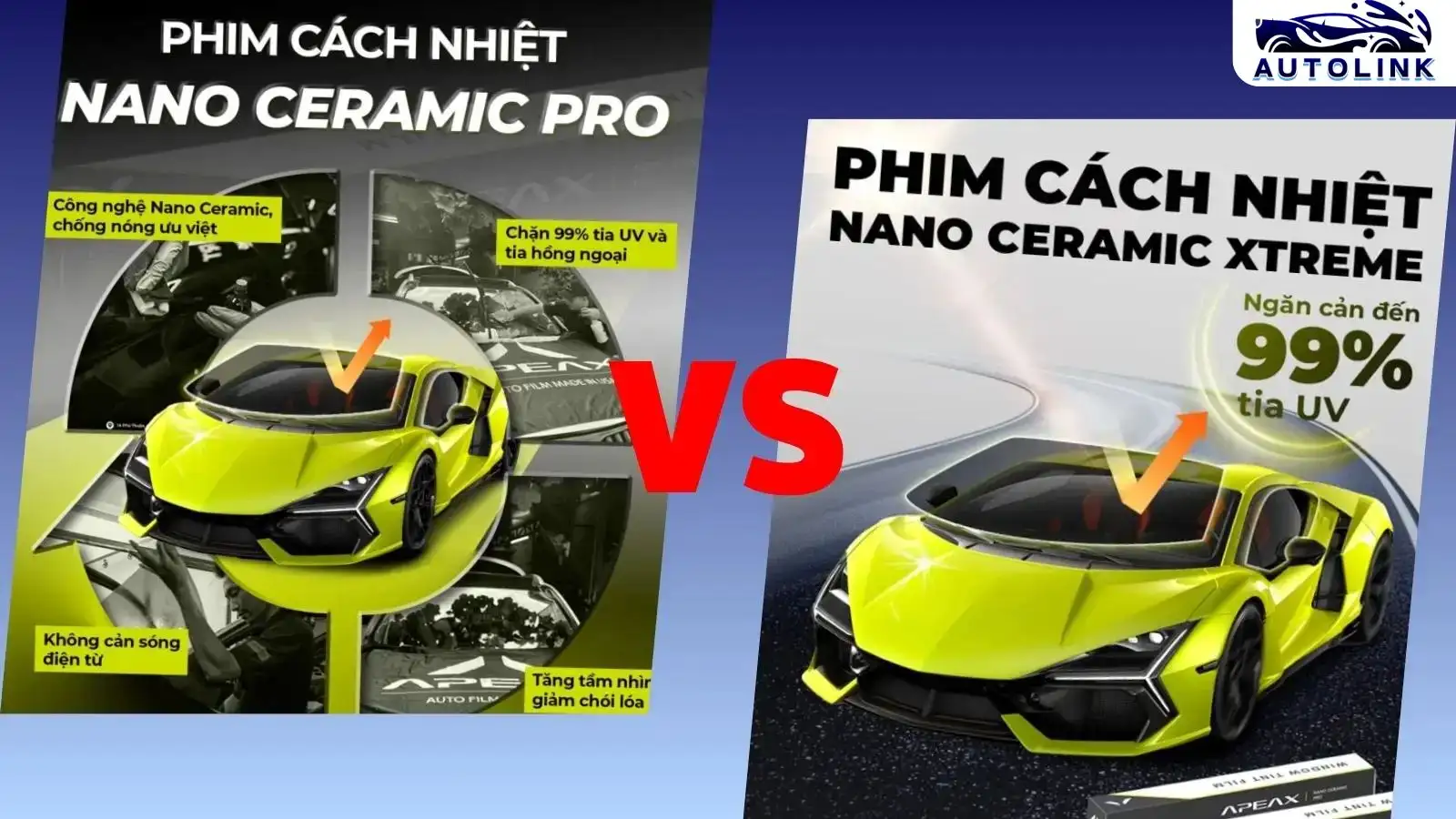 So sánh Nano Ceramic PRO với Nano Ceramic Xtreme