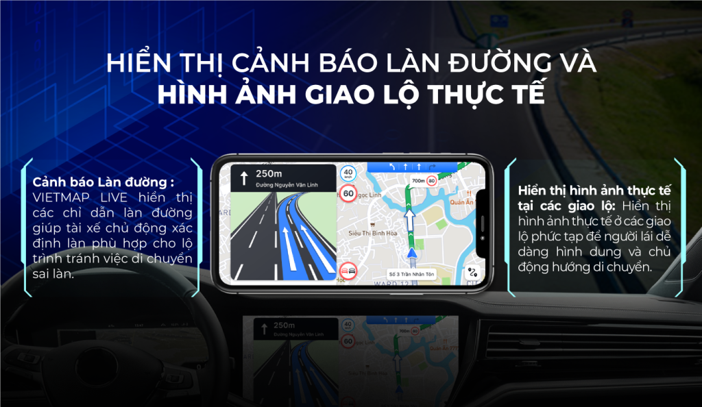 Hiển thị cảnh báo trên vietmap live