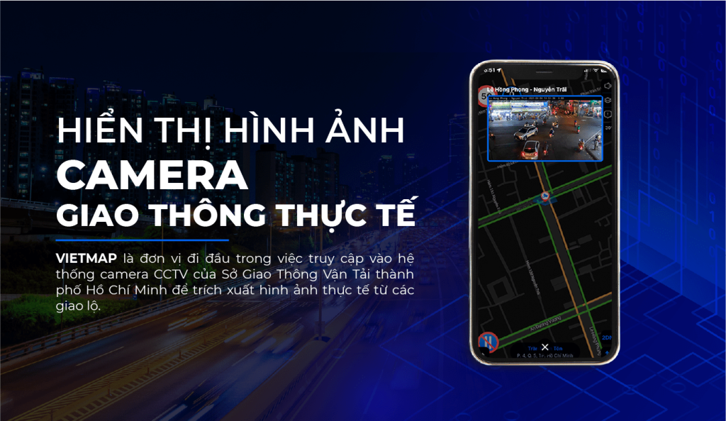 Hiển thị hình ảnh thực tế trên VietMap Live