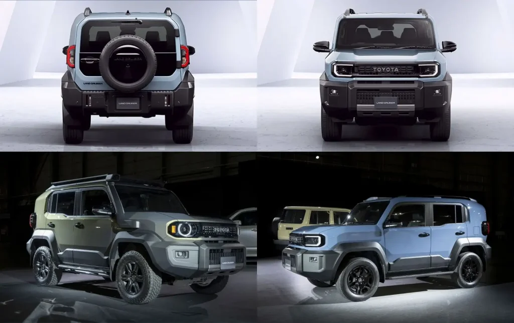 Thiết kế ngoại thất Toyota Land Cruiser FJ