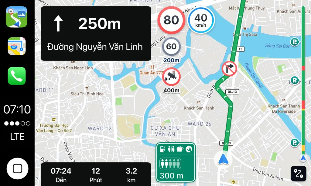 Giao diện vietmap live