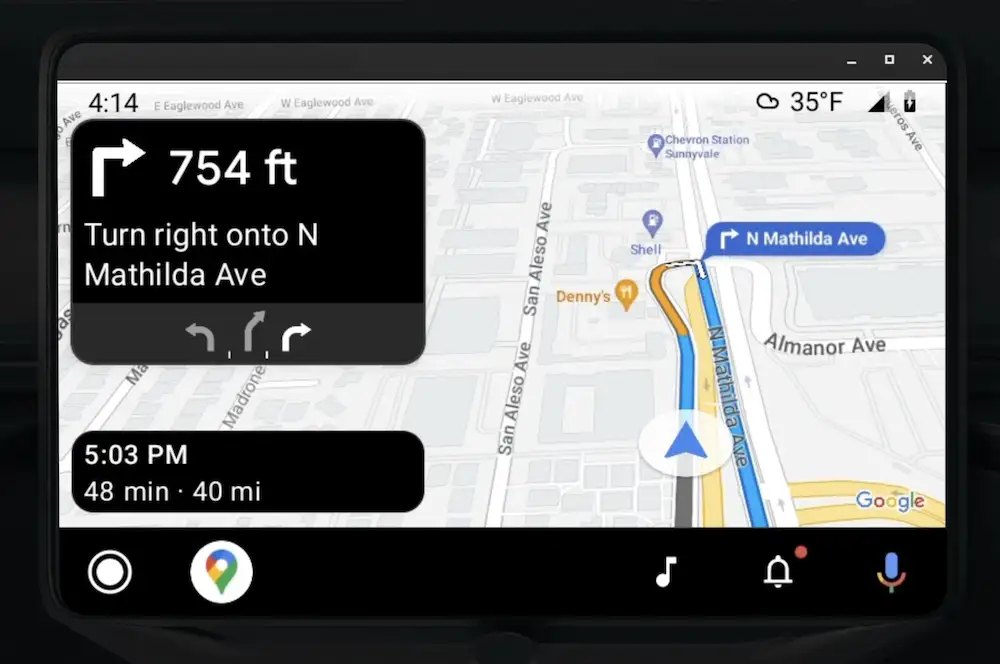 giao diện google map
