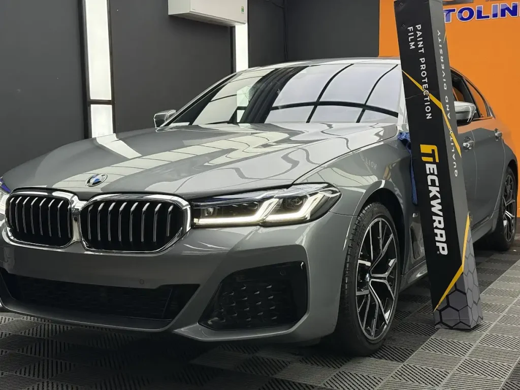 Dịch vụ dán PPF Teckwrap V75 cho xe BMW 520i