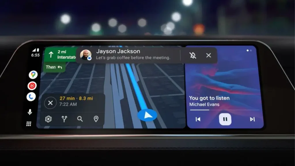 Kết nối qua Android Auto Kết nối qua Android Auto