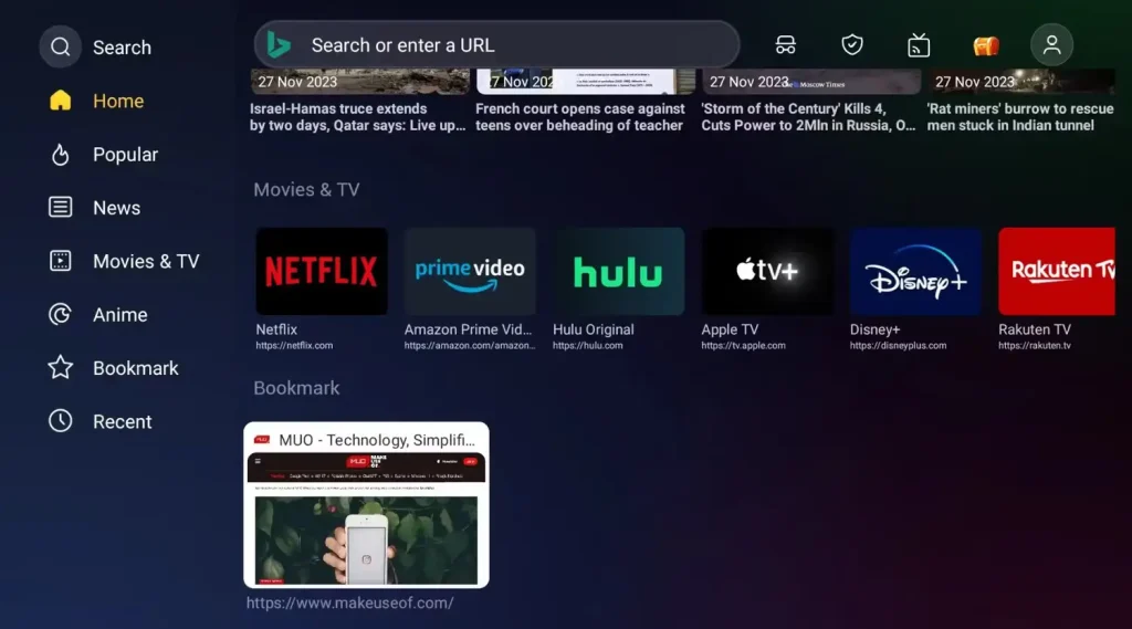 Ứng dụng xem TV trực tuyến cho ô tô