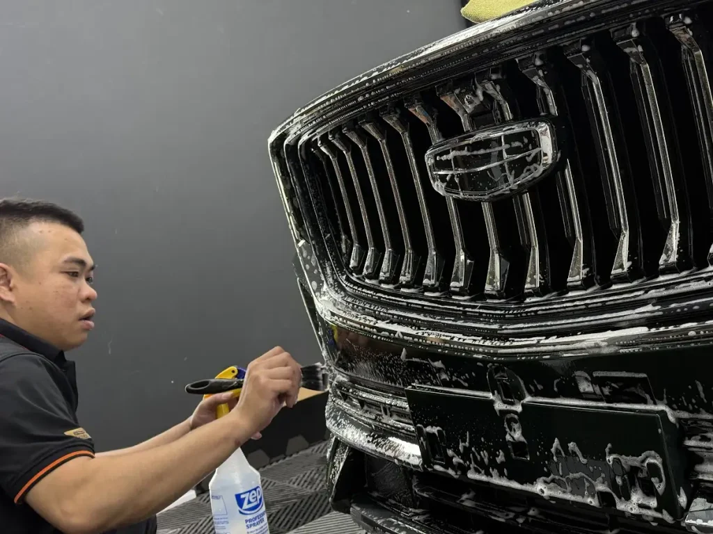 Vệ sinh trước khi dán ppf Vệ sinh trước khi dán ppf