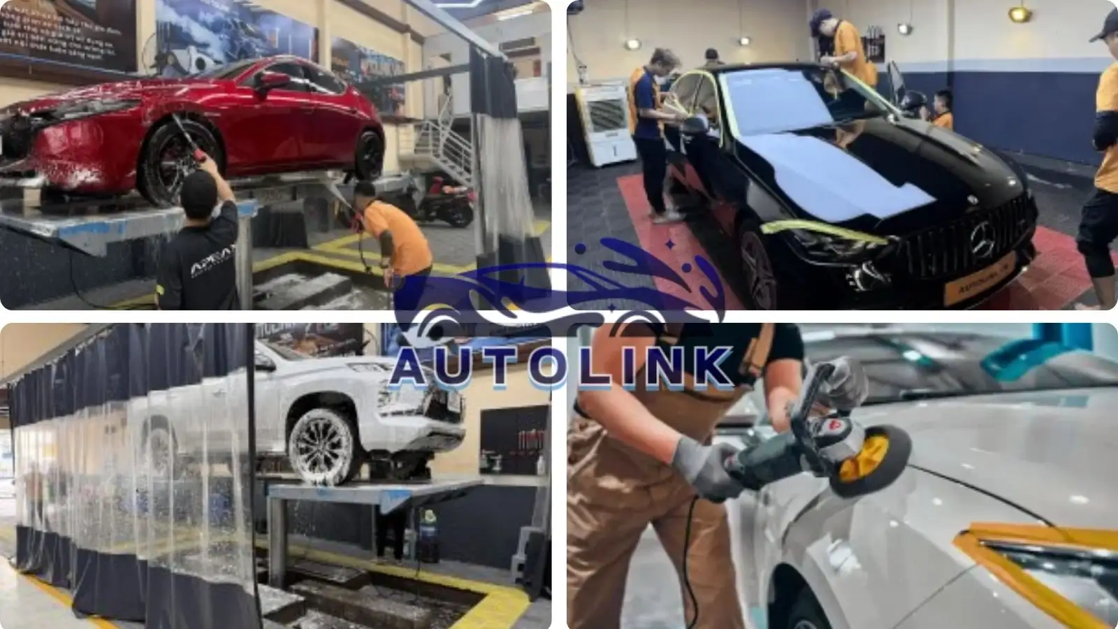 dịch vụ detailing cho ô tô tại Autolink