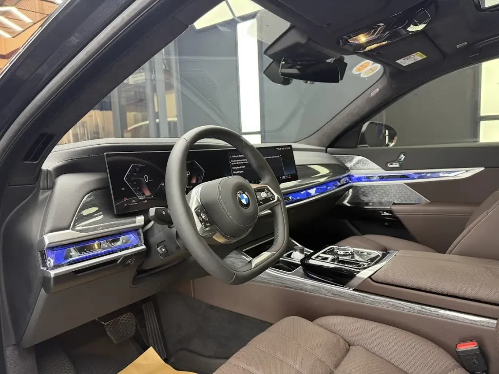Dán PPF Teckwrap S75+ cho nội thất xe BMW 735i