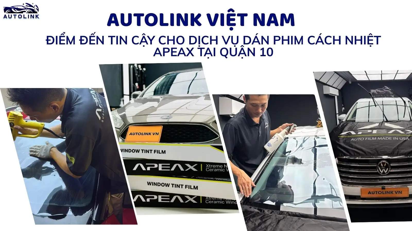 Dán phim cách nhiệt Apeax Quận 10 - Autolink