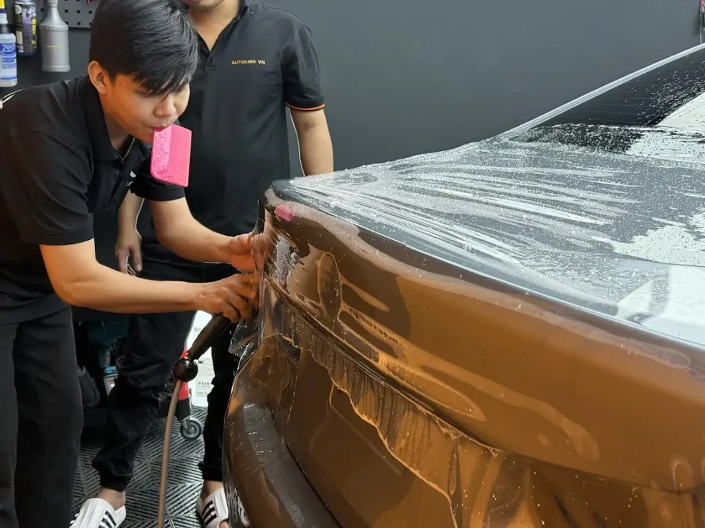 Dịch vụ dán Film PPF tại Autolink