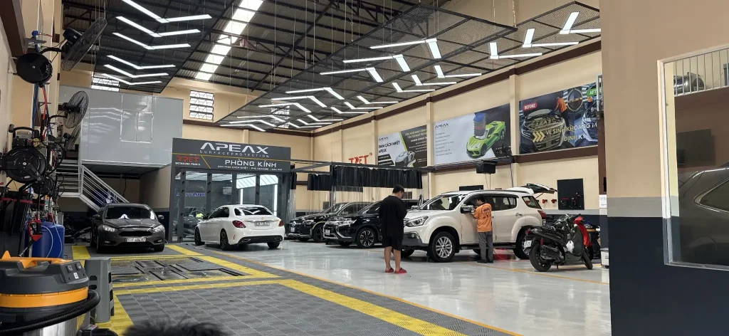 Trung tâm chăm sóc ô tô tại quận 7