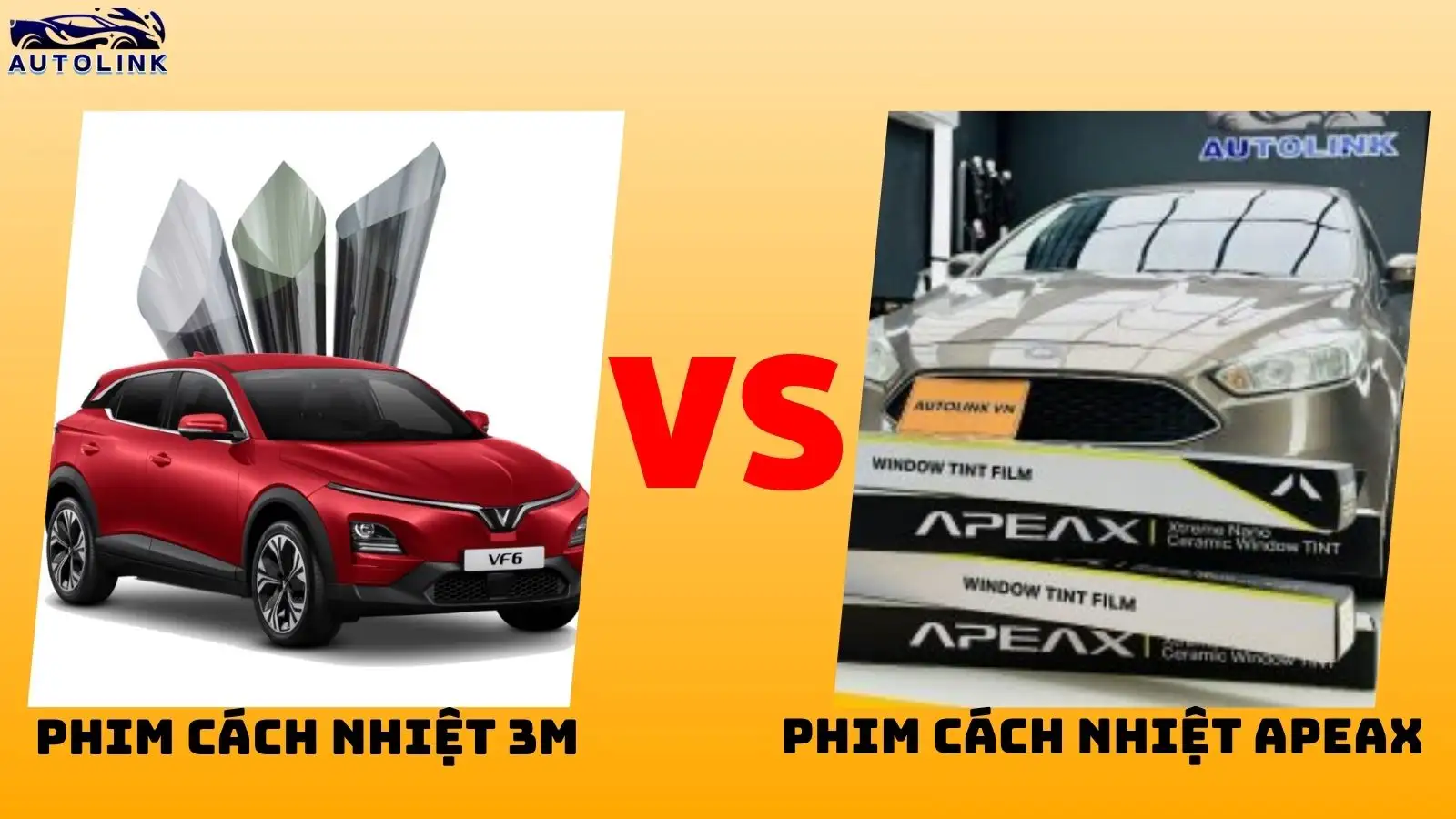 So sánh phim cách nhiệt 3M và Apeax