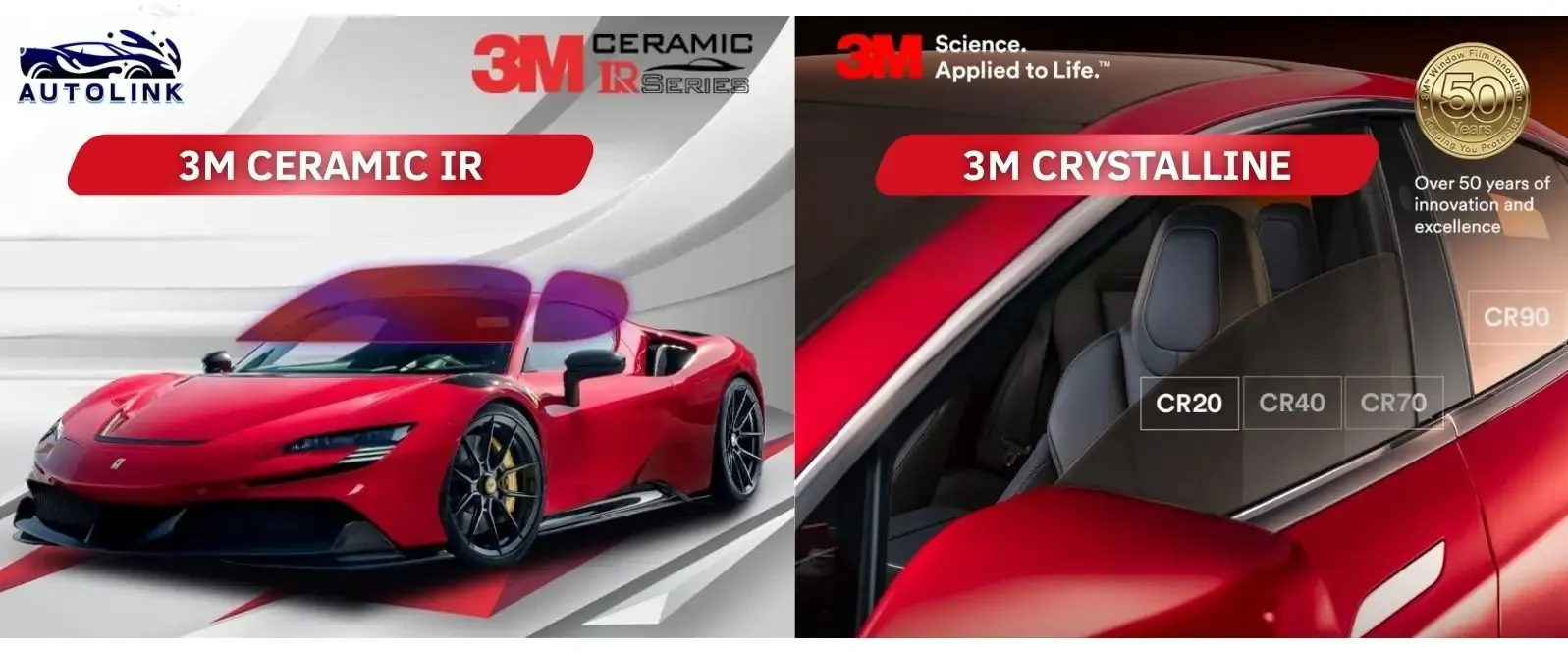 3M Ceramic IR và Crystalline
