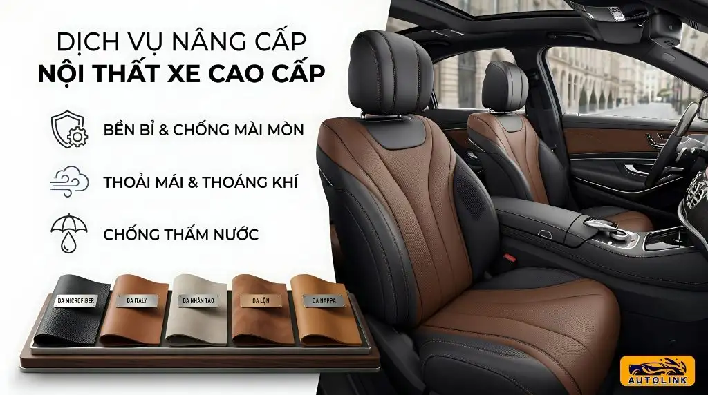 Bọc ghế da ô tô Bọc ghế da ô tô
