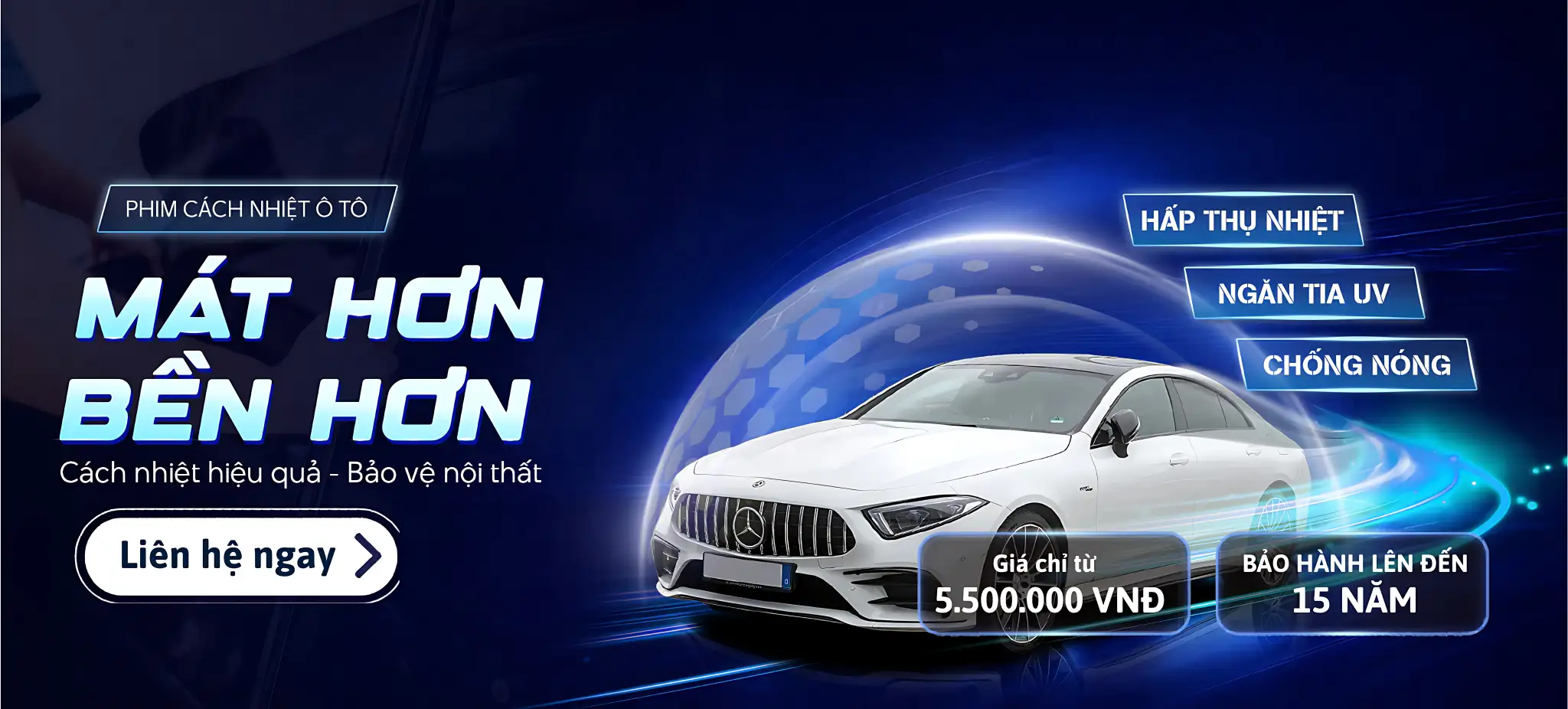 Dán phim cách nhiệt tại Autolink