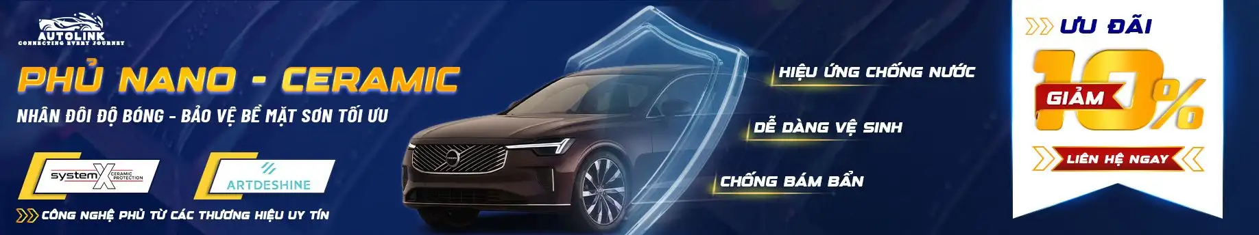 Khuyến mãi hè dịch vụ phủ nano và ceramic