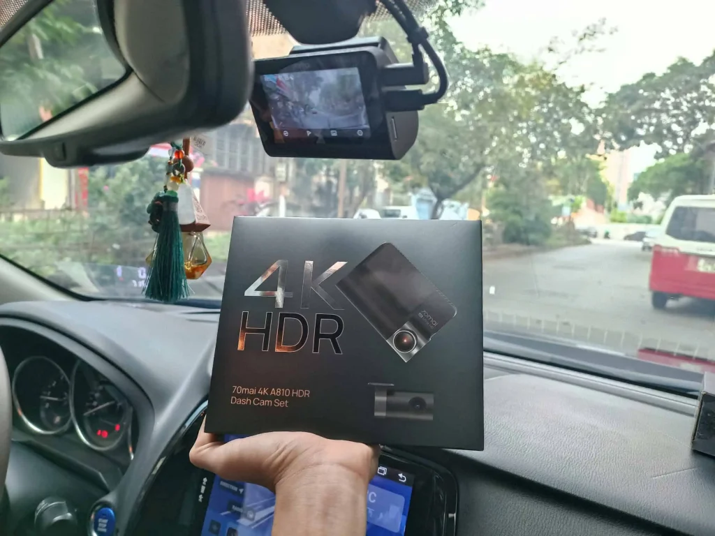 Lắp đặt camera hành trình 70mai cho ô tô