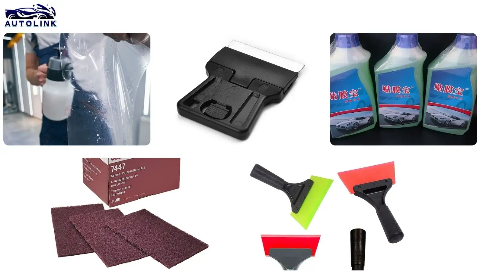 Nhóm dụng cụ vệ sinh bề mặt kính
