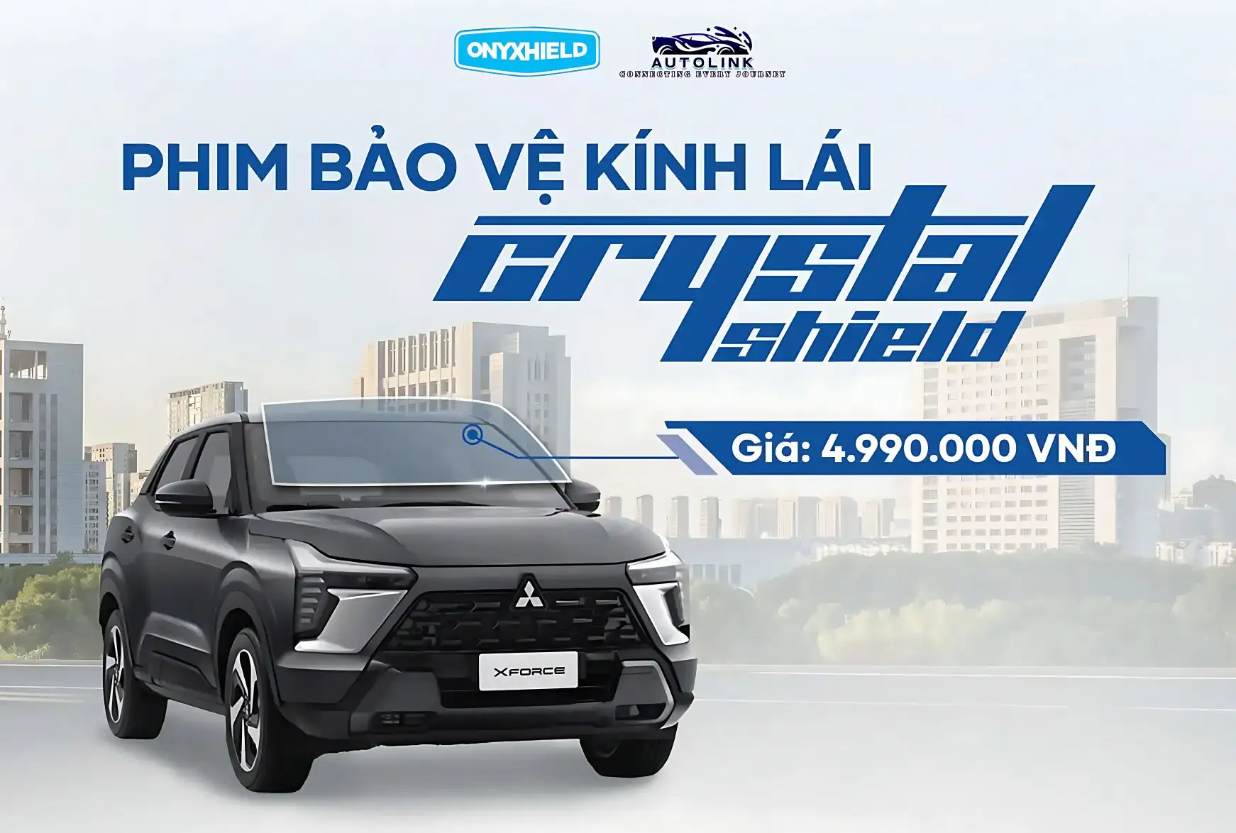 phim bảo vệ kính ô tô onyxhield