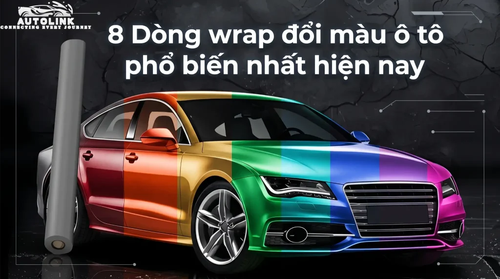 8 dòng wrap đổi màu ô tô