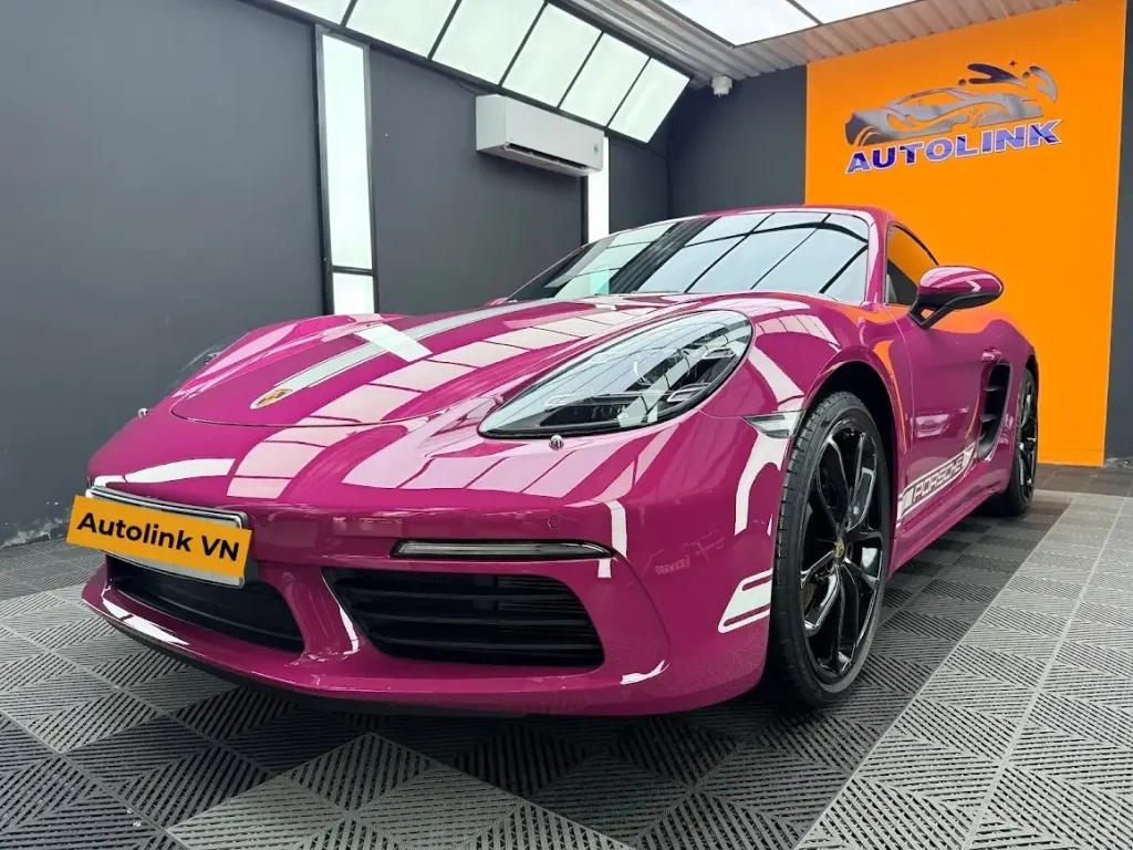 Dán PPF Teckwrap X75 cho sườn xe Porsche