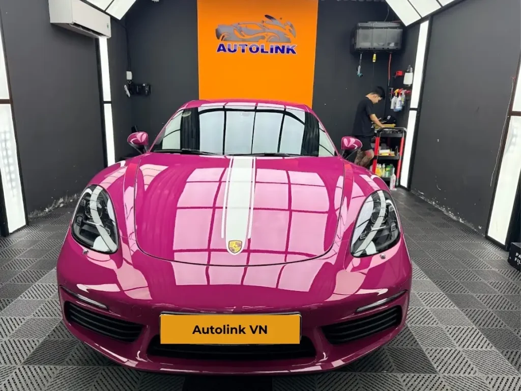 Dán PPF Teckwrap X75 cho đầu xe Porsche