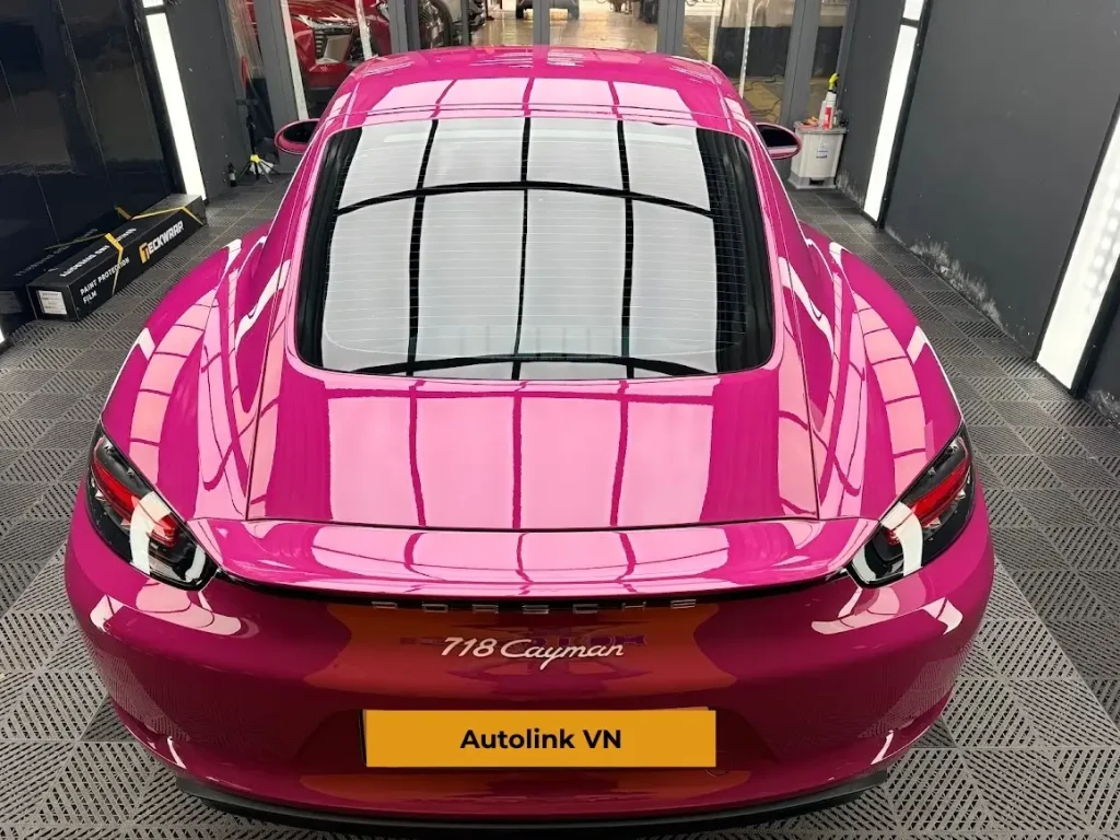 Dán PPF Teckwrap cho đuôi xe Porsche