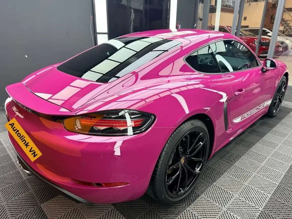 Dán PPF Teckwrap cho hông đuôi xe Porsche