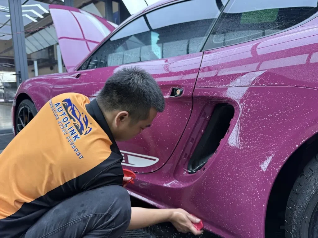 Dán PPF Teckwrap x75 cho xe Porsche tại Autolink VN