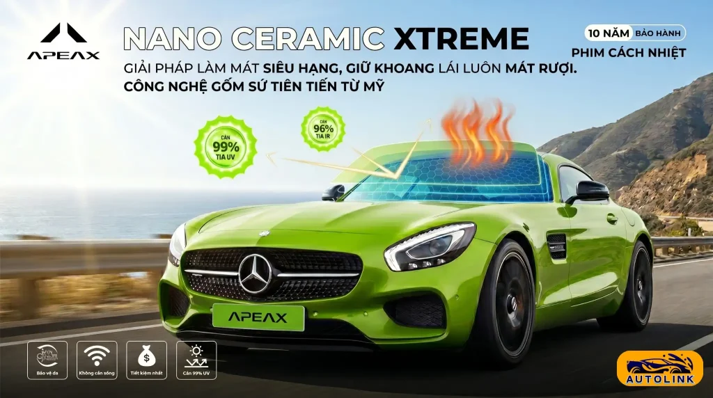 Dán phim cách nhiệt Ceramic Xtreme
