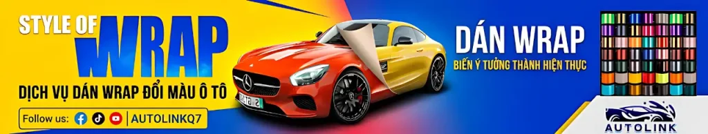 Dịch vụ dán wrap đổi màu ô tô tại Autolink