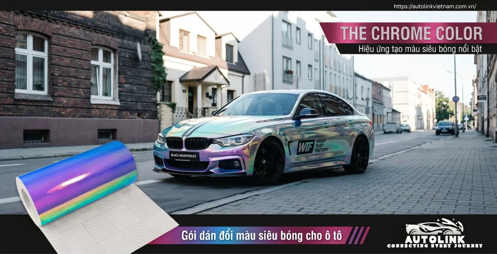 Gói đổi màu chrome cho ô tô
