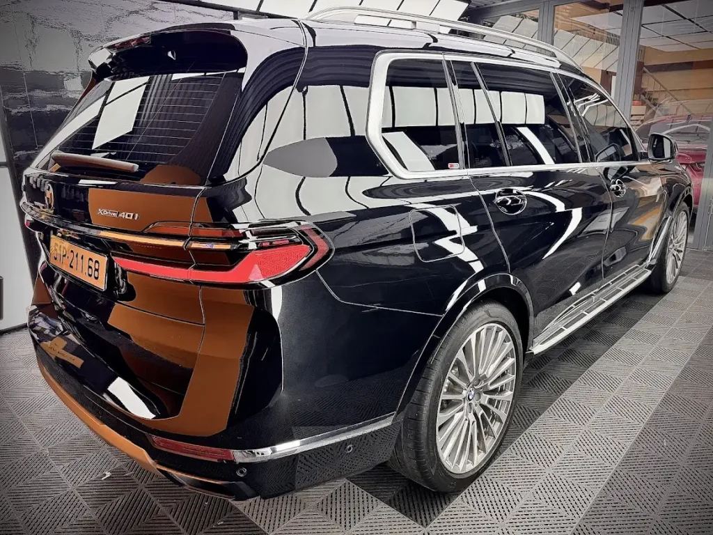Kết quả dán PPF Teckwrap S75+ cho đuôi xe BMW X7 G07